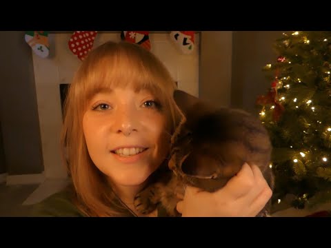 Christmas party! Mistletoe with an awkward girl asmr