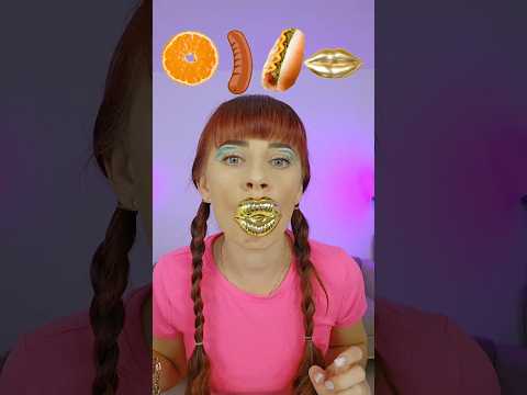 ASMR Tangerine, Hot Dog, Lollipop, Candy Belts #mukbang #eating