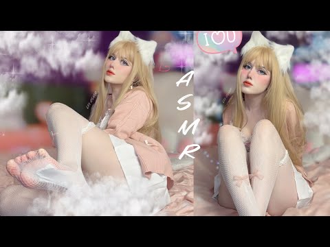 ♡ ASMR | Angel Girlfriend Comforts You ♡