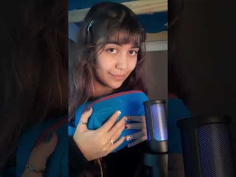 asmr - objetos azuis part2  #asmr #relax #visualtingle #triggersforsleep