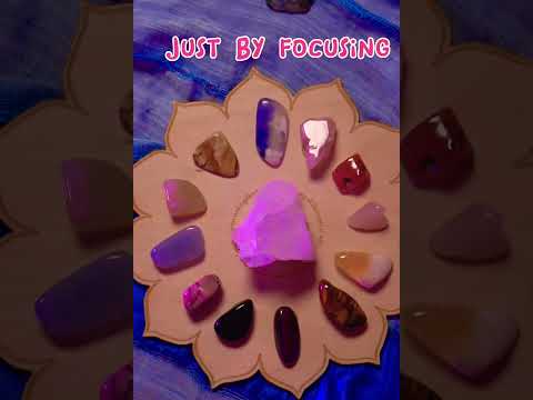 ASMR Reiki Crystal Activation! #empowerment #shorts #confidence #asmrsound #crystalhealing #raining