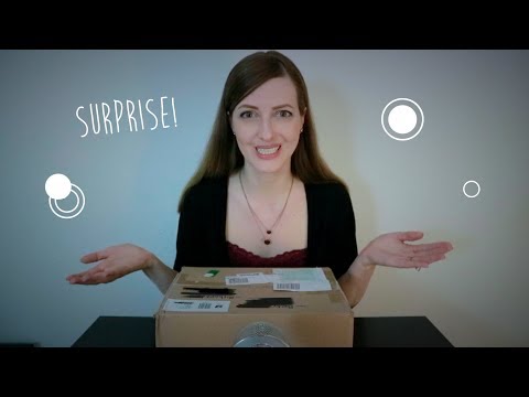 ASMR | a secret santa unboxing