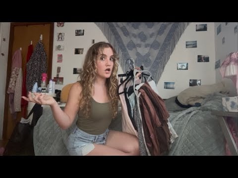 Hot & Bothered Try On Haul (fabric scratching asmr + trying on all my skirts)