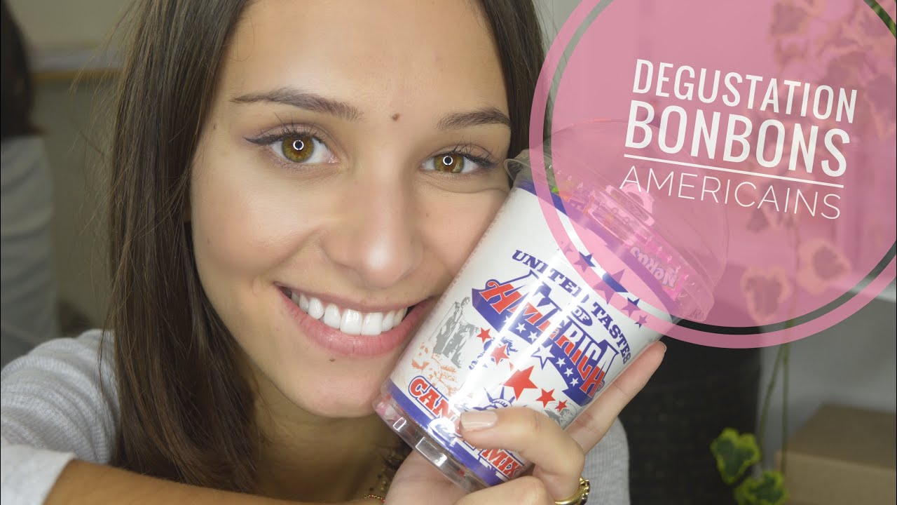 ASMR FRANÇAIS - Degustation de bonbons américains ! (Mouth sounds)