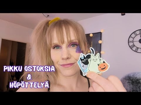 Halloween Ostoksia ja Höpötys👻ASMR SUOMI