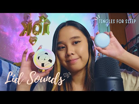 ASMR Lid Sounds for Tingles ✨ Dijamin Kamu Bakal ngantuk dan Ketiduran (Minim Talking & Tapping)