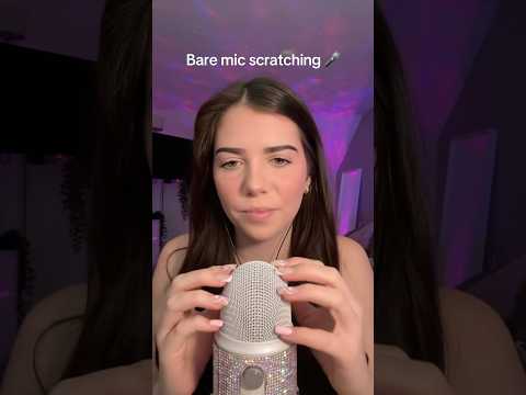 Bare mic scratching 🎤 #asmr #relax #asmrsleep #tingles #sleepaid #sleep #tapping #triggersforsleep