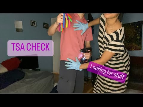 ASMR - Two 10 minute TSA Checks