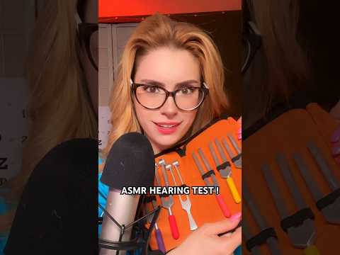 ASMR HEARING TEST ! Did you pass ?! #shorts #asmr #shortsvideo