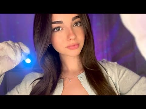 ASMR Student Nurse Examines Your Cranial Nerves 🩺 (Soft-Spoken)