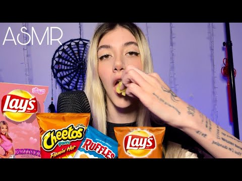 ASMR| CHIPS (crunchy sounds , mouth sounds ...👀🦻🏻🦻🏻🦻🏻