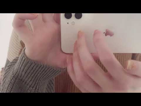 lofi asmr phone tapping no case