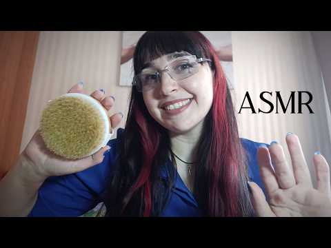 ASMR | АСМР Массаж ножек сухой и с кремом + Щекотка | cream and dry foot massage