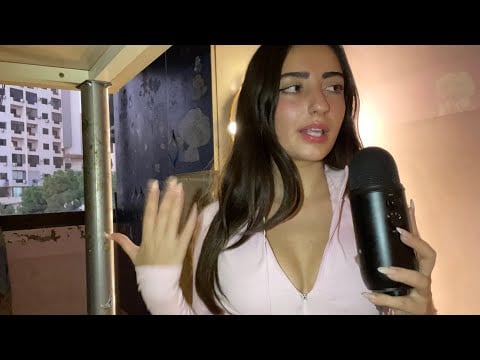 ASMR Close-Up Whisper Ramble / Life update☁️