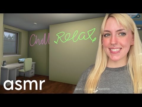 ASMR Playing House Flipper ~ chatty casual whispers