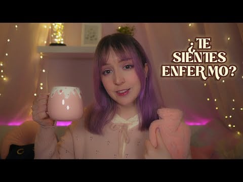 ⭐ASMR Te cuido cuando estás enfermo y no pides ayuda💜