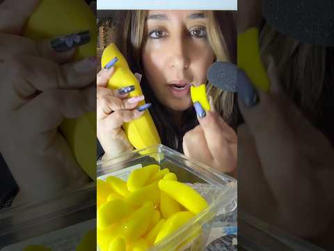 ASMR Boxy eats Jelly Bananas 🍌