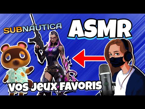 ASMR Français • JE JOUE A VOS JEUX PREFERES POUR VOUS ENDORMIR ! 😴 (1h de chuchotement)