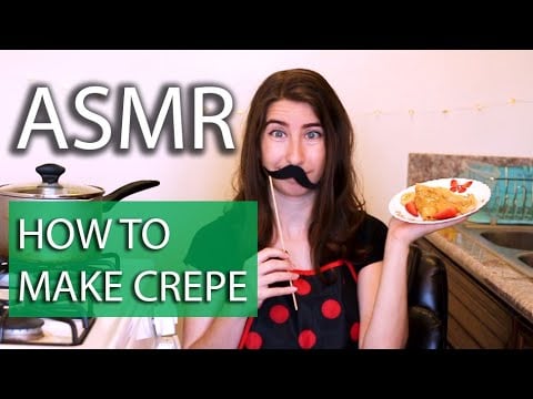 ASMR How To Make French Crepe