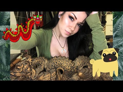 Dog ruins ASMR THRIFT HAUL 23. Show & Tingle. Soft Spoken, Crinkling, Tapping