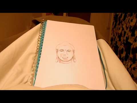 ✎ASMR Sketching & Drawing sounds✎ - Almost Inaudible Whispering