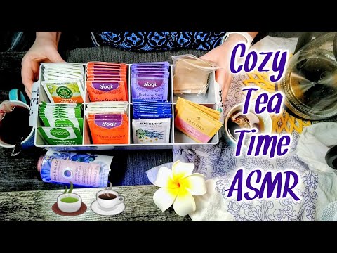 Tea w/ a Friend 🍵 Roleplay ASMR ☕ Cozy Tea Sorting  🔘 Soft Spoken 