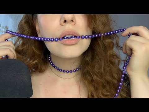 ASMR | Teeth🦷Sounds & Pen Noms 😬💜(wet mouth sounds,teeth chattering) 🤍