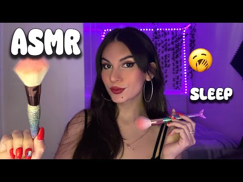 💄 TRIGGERS con BROCHAS EXTREMO PARA DORMIR | asmr español