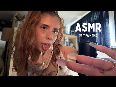 ASMR classic spit painting you (MINIMAL / NO TALKING) FOR SLEEP