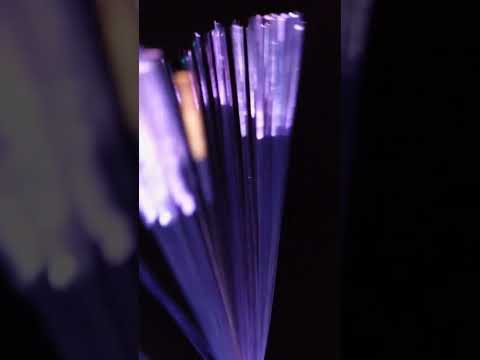 Glassfiber lights. #relaxing #asmr #triggers #visualasmr