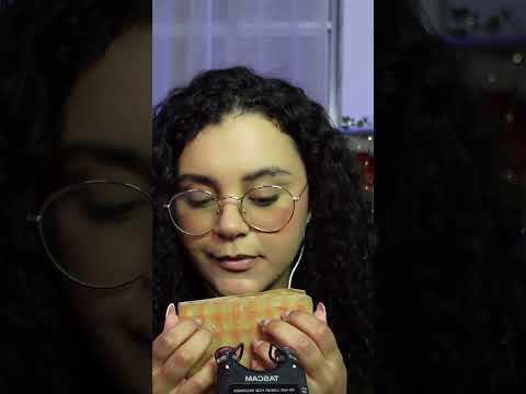 ASMR Tapping no papel de abelha