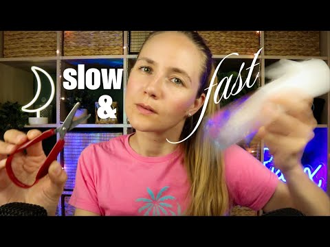 Doing Slow & Fast ASMR at The Same Time 😲