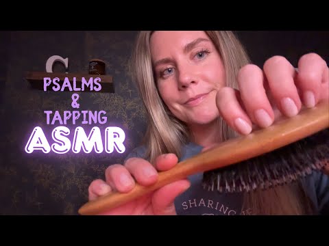 Christian ASMR | Tapping and Whispering Psalm 107 & 108