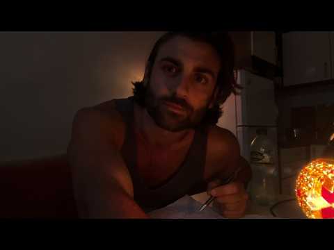 pov dad helps you study at 2AM, mom is sleeping, he loves you both, life is good