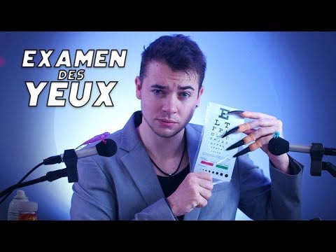 ASMR : EXAMEN DES YEUX ! ROLEPLAY