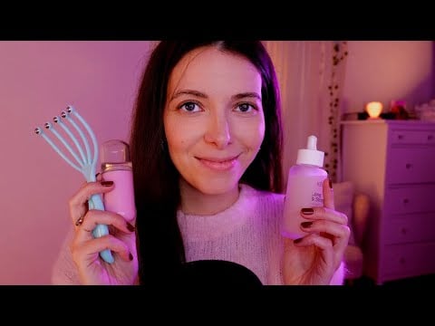 ASMR dermatóloga te hace una RUTINA facial experimental | RELAJANTE | Love ASMR en español