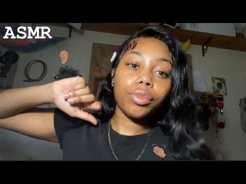 ASMR| No Talking Finger Flutter Handmovements ASMR + Spit Painting On You☺️
