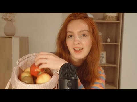 ASMR with some unexpected objects 🍎
