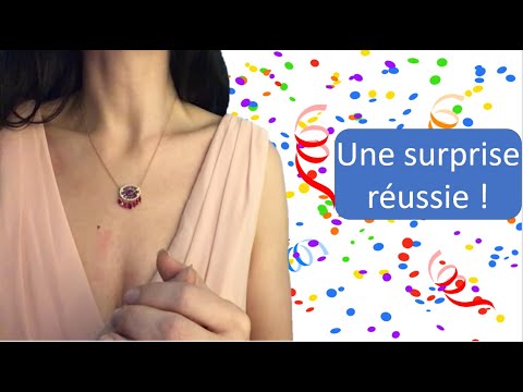 ASMR * Une surprise réussie et soirée pyjama