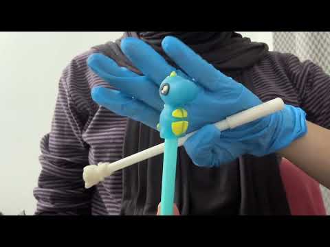 ASMR | Quick aggressive cranial nerve exam (glove sound, camera tapping)