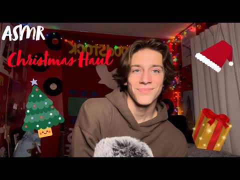 ASMR || What I Got For Christmas 🎄 (Gift Haul)