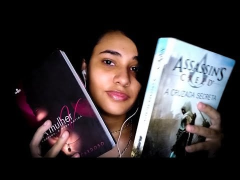 ASMR: "LIVRARIA" TE GARANTO QUE VOCÊ VAI ESCOLHER O LIVRO! (SONS)