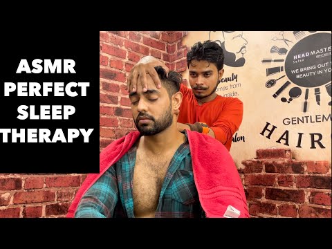 ASMR Sleep | Head, Neck, Ear & Back Massage with Neck Cracking |