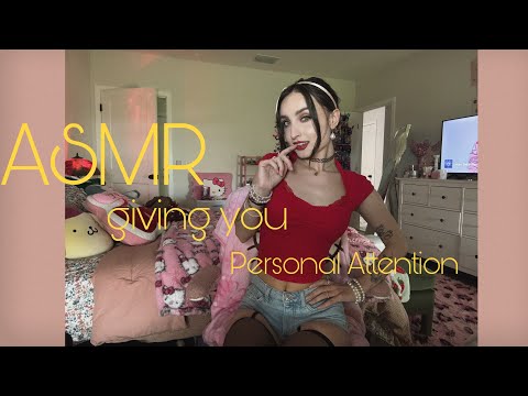 ASMR | “Let Me Just…” (Getting Something Out of Your Eye) Slight Spit Painting Mouth Sounds ASMR  