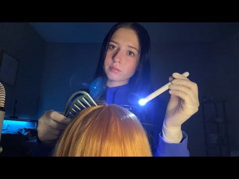 ASMR~ Lice Check and Scalp Inspection 🔍 