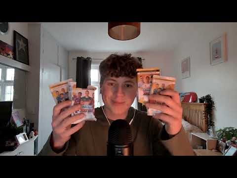 ASMR - Match Attax Pack Opening (Rare Card Pulled)