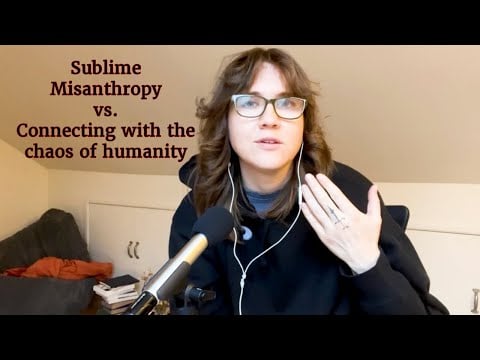 A barista dictates my mood, sublime misanthropy (Mid Intellectual ASMR)