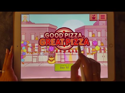 😴 iPad ASMR - Good Pizza, Great Pizza (11) - Clicky Whispers