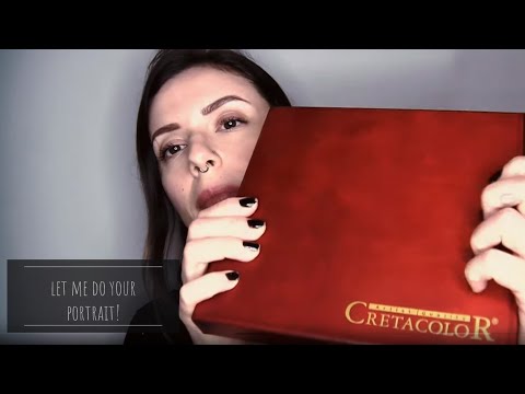 Let me do your portrait! (Roleplay ASMR eng)