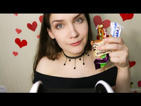 АСМР Итинг конфет | ASMR Eating Candy Sounds | Ear to Ear | Mouth Sounds | ASMR russian whisper